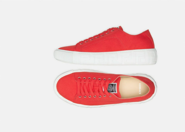 Giày Vesace Greca Trainers 'Red' DSU8404-DTE3G-1R11P - Ảnh 4