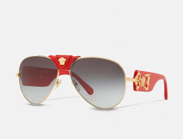 Kính Versace Baroque Pilot O2150Q-O100211-ONUL - Ảnh 3