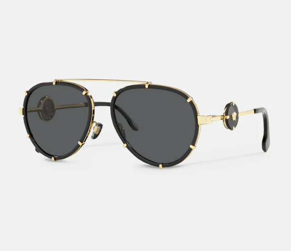 Kính Versace Vintage Icon Pilot Clip-on O2232-O14388761-ONUL - Ảnh 3