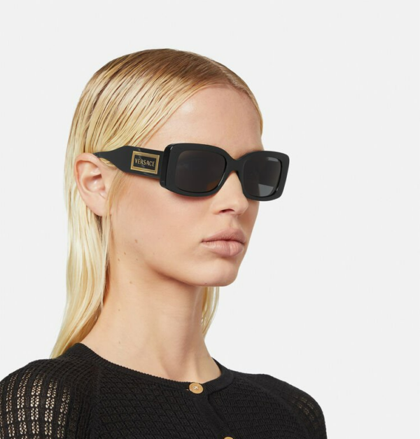 Kính Versace 90s Vintage Logo O4377-OGB18752-ONUL - Ảnh 4