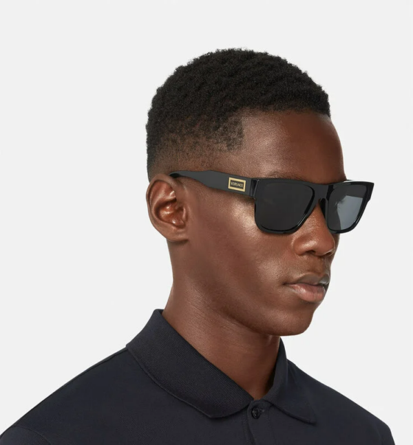 Kính Versace Square 90s Vintage Logo O4379-OGB18756-ONUL - Ảnh 4