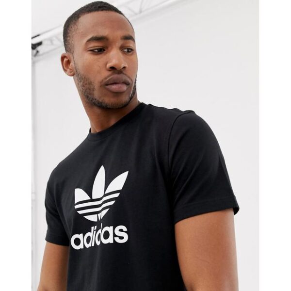 Áo Adidas Trefoil Tee Black CW0709 - Ảnh 5