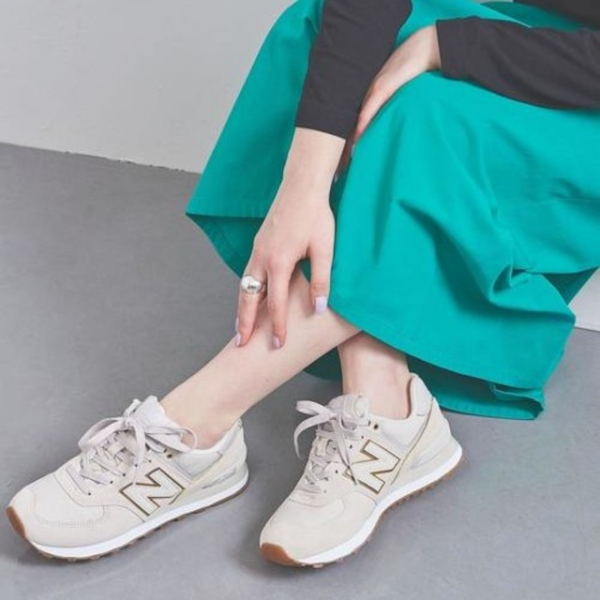 Giày New Balance Wmns 574 'Light Grey' WL574SOA - Ảnh 2