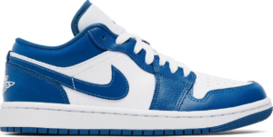 Giay Nike Air Jordan 1 Low 'White Dark Marina Blue' DC0774-114