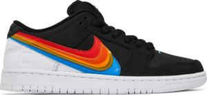 Giay Nike Polaroid x Dunk Low SB 'Black' DH7722-001
