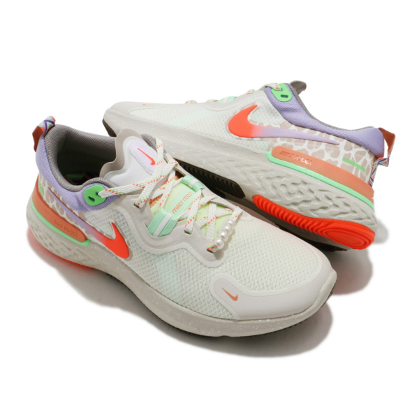 Giày Nike Wmns React Miler 'Sail Hyper Crimson' DC2112-181 - Ảnh 3