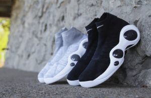 Alternative view of Giày Nike Zoom Flight Bonafide OG 'Black White' 917742-001