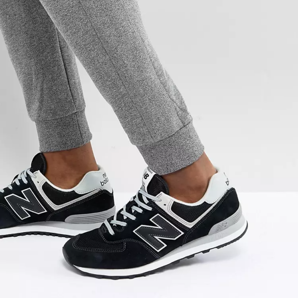 Giày New Balance 574 Classic 'Black' ML574EGK - Ảnh 4