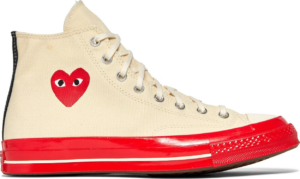 Giay Converse  Comme des Garcons Play x Chuck 70 High 'Pristine Red' A01794C