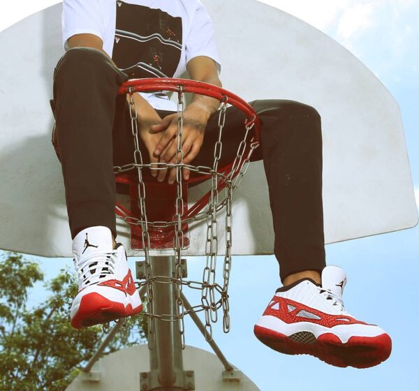 Giày Nike Air Jordan 11 Retro Low IE 'Gym Red' 919712-101 - Ảnh 2