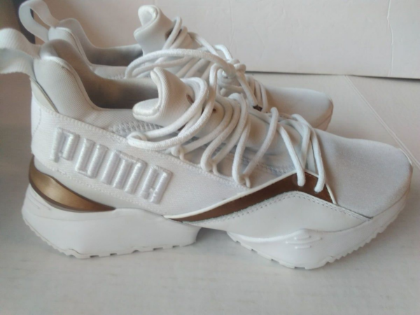 Giày Puma Wmns Muse Maia Luxe 'White' 366766-02 - Ảnh 5