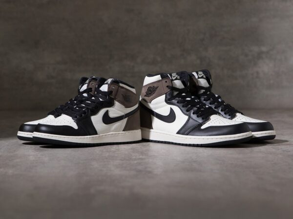 Giày Nike Air Jordan 1 Retro High OG GS 'Dark Mocha' 575441-105 - Ảnh 8