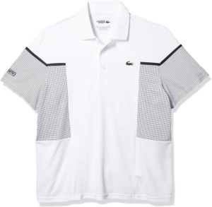 Áo Lacoste Polo SPORT Mesh Panel Tennis White DH4754-51-RHG