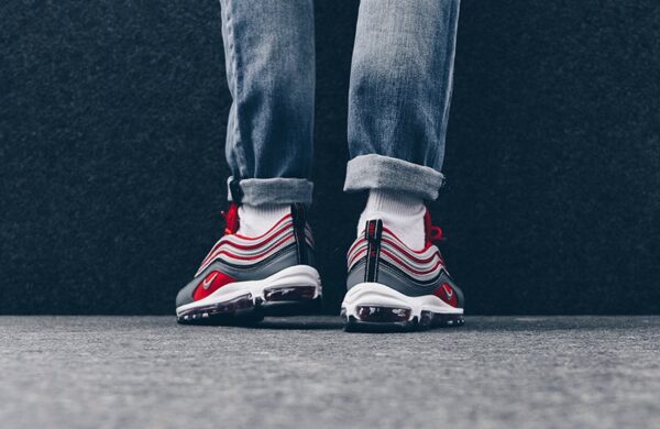 Giày Nike Air Max 97 'Red Grey' 921826-007 - Ảnh 4