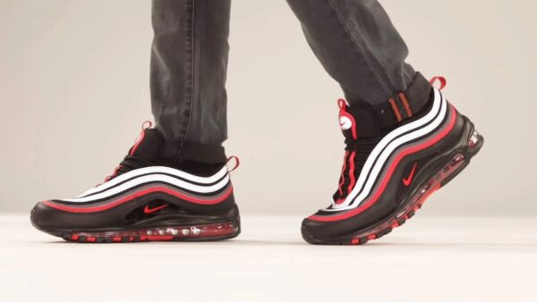 Giày Nike Air Max 97 'Black Red Silver' 921826-014 - Ảnh 3