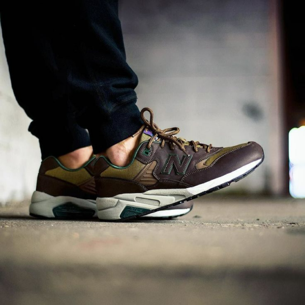 Giày New Balance 580 Brown MRT580LB - Ảnh 4
