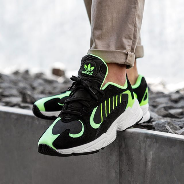 Giày Adidas Yung 1 'Black Hi Res Yellow' EE5317 - Ảnh 3