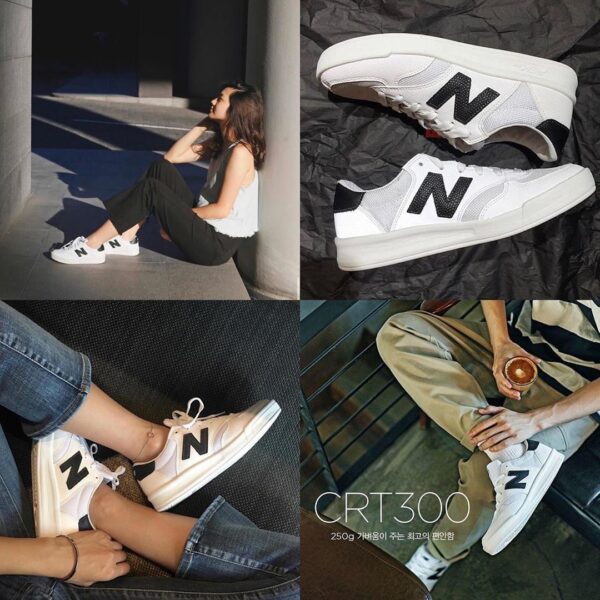 Giày New Balance 300 'White Black" CRT300GH - Ảnh 4