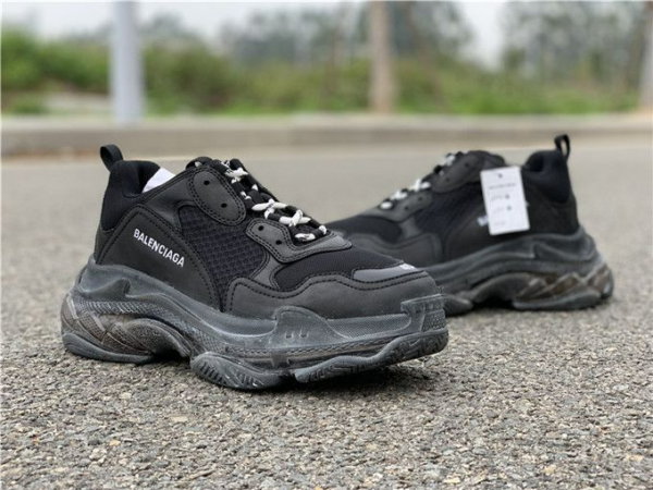 Giày Balenciaga Triple S Sneaker 'Triple Black' 2019  541624-W09O1-1000 - Ảnh 6