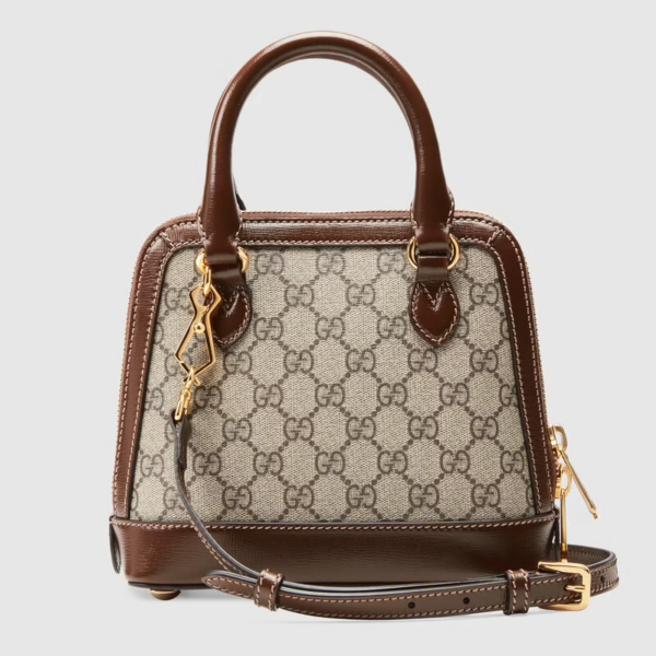 Túi Gucci Horsebit 1955 'Beige Dark Brown' - Ảnh 3