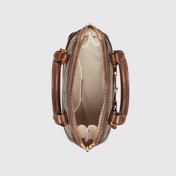 Túi Gucci Horsebit 1955 'Beige Dark Brown' - Ảnh 2