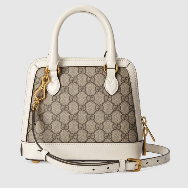 Túi Gucci Horsebit 1955 Mini Top Handle Bag In GG Supreme 640716 92TCG 9761 - Ảnh 2