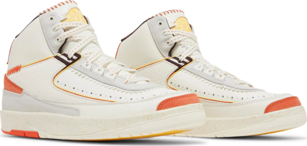 Giày Nike Air Jordan 2 Retro Maison 'Chateau Rouge' DO5254-180 - Ảnh 5