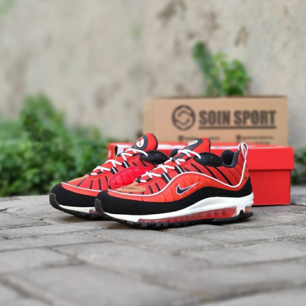 Giày Nike Air Max 98 'Red Black' 640744-604 - Ảnh 3