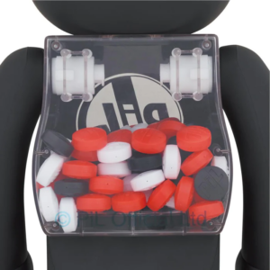 Mo Hinh Pil Bearbrick 100% + 1000% 'Black' 93623-PIL-1001