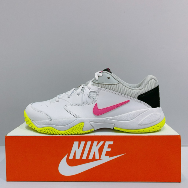 Giày Nike Wmns Court Lite 2 'White Hot Lime' AR8838-107 - Ảnh 2