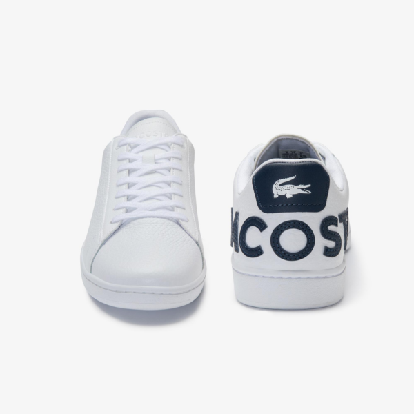 Giày Lacoste Men's Carnabi Evo 120 White Sneakers 739SMA0052-042 - Ảnh 3
