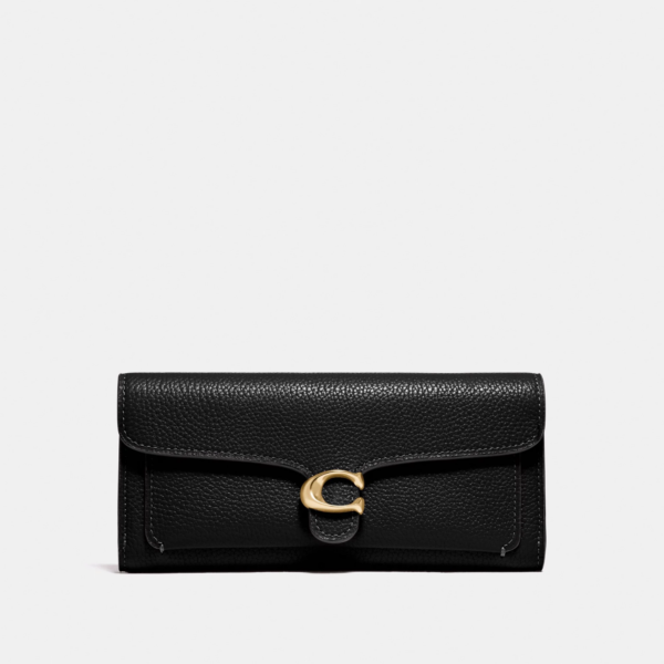 Ví Coach Tabby Long Wallet Black Gold Z7UBRVXUXL - Ảnh 2