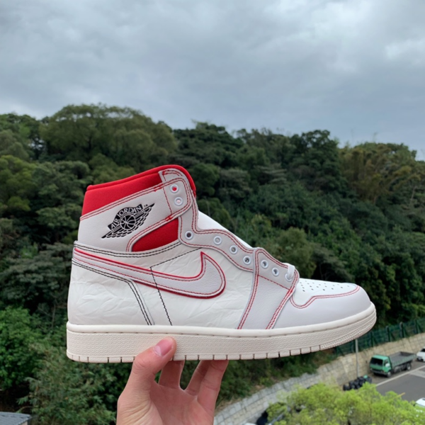 Giày Nike Air Jordan 1 Retro High 'Phantom Gym Red' 575441-160 - Ảnh 6
