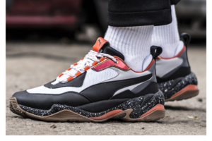 Alternative view of Giày Puma Thunder Electric Jr 'Mandarine Red' 368461-01