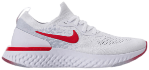 Giày Nike Epic React Flyknit "White University Red" 943311-106