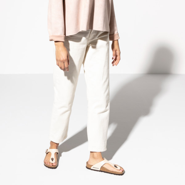 Dep Birkenstock Gizeh Birko Flor 'Pearl White' 943871