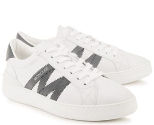 Giay Moncler Monaco M Trainers 'White Silver' I109B4M00220M3158P09