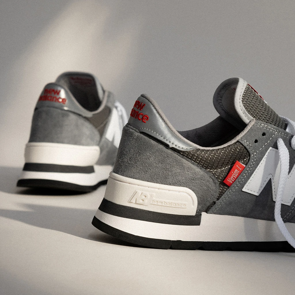Giày New Balance 990v1 Made In USA 'Grey' M990VS1 - Ảnh 4