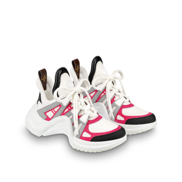 Giày Louis Vuitton Archlight Sneaker Light Pink 1A4X76 - Ảnh 7