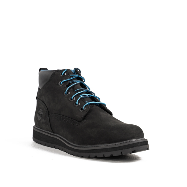 Giày Timberland Men's Black Nubuck Leather Casual Boots A28CF - Ảnh 3
