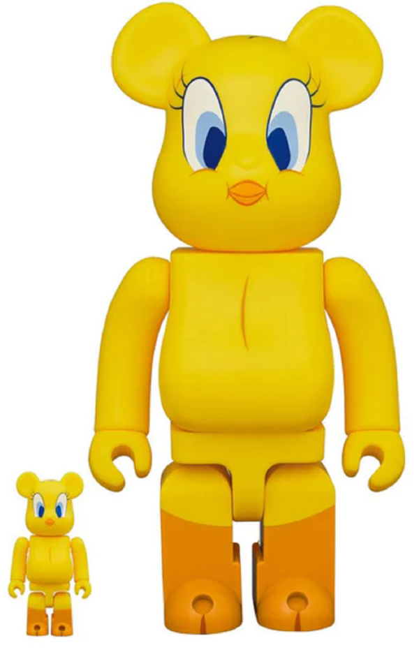 Mo Hinh Looney Tunes Bearbrick 100% + 400% 'Tweety' 95917-TWE-0104