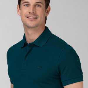 Ao Lacoste Paris Polo Shirt Regular Fit 'Dark Green' PH5522-2S9