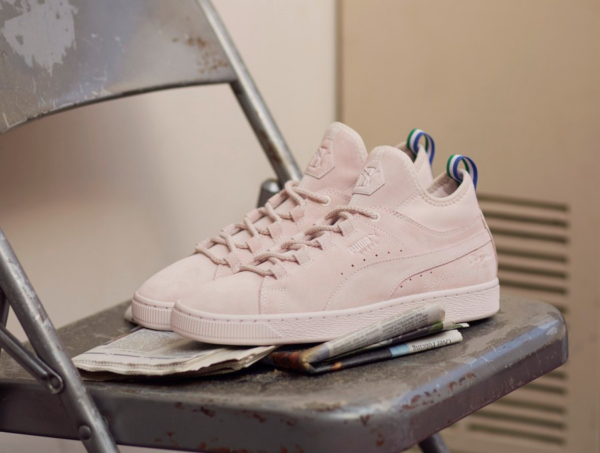 Giày Puma Suede Mid Big Sean Pink 366252-01 - Ảnh 2