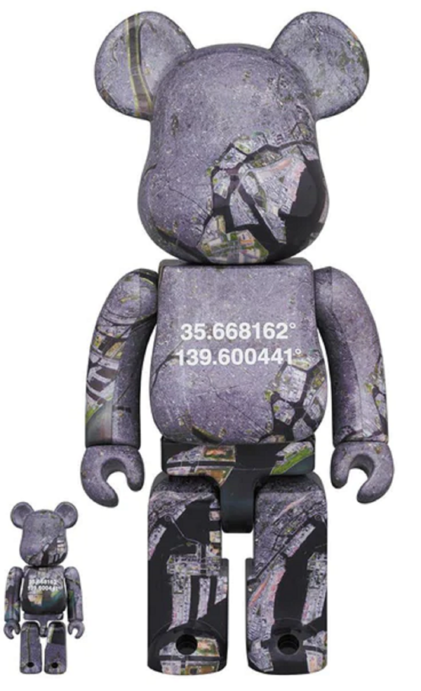 Mo Hinh Benjamin Grant Bearbrick 100% + 400% 'Overview Tokyo' 96259-BGT-0104
