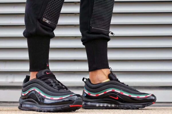 Giày Undefeated x Nike Air Max 97 OG 'Black' AJ1986-001 - Ảnh 2