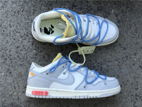 Giày Nike Off-White x Dunk Low 'Lot 05 Of 50' DM1602-113 - Ảnh 2