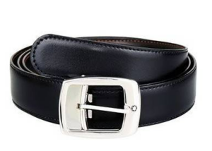 Thắt lưng Montblac Contemporary Reversible Belt 'Black' 9695