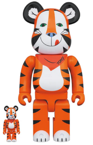 Mo Hinh Tony The Tiger Bearbrick 100% + 400% 'Vintage Version' 96983-TTT-0104