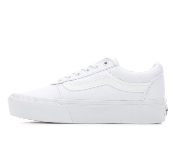 Giày Vans Ward Platform 'All White' VN0A3TLC0RG - Ảnh 6