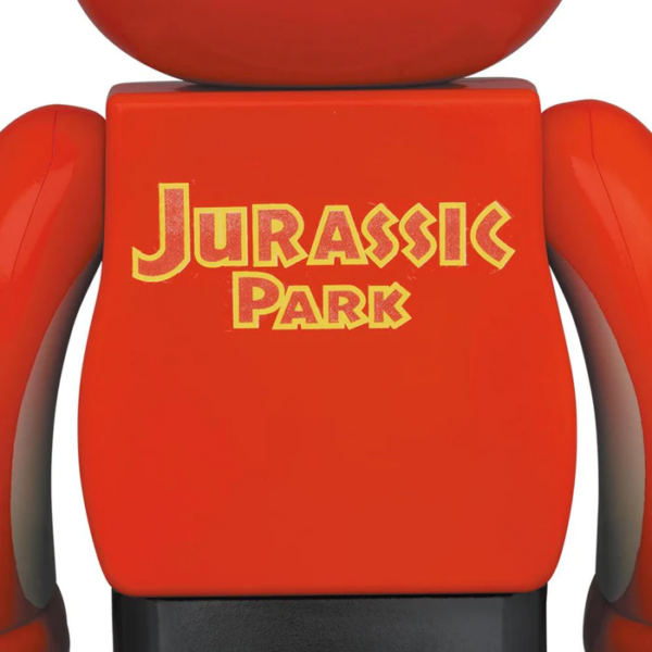 Mô Hình Jurassic Park Bearbrick 100% + 400% 'Orange' 97829-JPK-0104 - Ảnh 2
